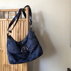 Coach navy purse